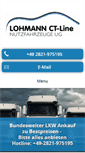 Mobile Screenshot of lohmann-trucks.com